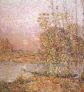 Childe Hassam Late Afternoon Sunset oil painting on canvas